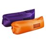 Kit 2 Sofás Infláveis Airsofá Sofistq Violeta e Laranja Modelo Banana 240x90x65cm Laybag - 1