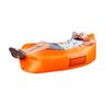 Kit 2 Sofás Infláveis Airsofá Sofistq Violeta e Laranja Modelo Banana 240x90x65cm Laybag - 4