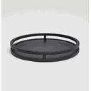 Ver imagem 1 de Bandeja Decorativa Redonda - Aço Carbono