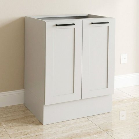 Balcão para Cozinha 2 Portas em MDF sem Tampo 60cm Grazi Tecnomobili