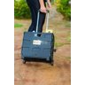 Carrinho de mão dobrável para bagagem 25kg carga preto Ajax - 7