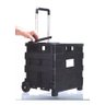 Carrinho de mão dobrável para bagagem 25kg carga preto Ajax - 3