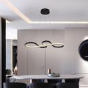 Ver imagem 4 de Pendente Infinity Led Preto 40w 3 em 1 3000k 4000k 6000k 3240lm Bivolt