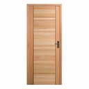 Ver imagem 1 de Kit Porta Pronta Maciça de Eucalipto 214x87x14cm PM95 Clean Abertura Esquerda Cruzeiro Portas