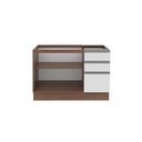 Ver imagem 2 de Balcão de Pia Glamy 2 Portas 3 Gavetas Madesa