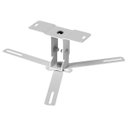 Ver imagem 4 de SUPORTE PROJETOR DATASHOW TETO BRAÇO 40 CM BRANCO