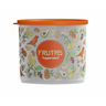 Tupperware Refri Line Redondo Frutas 1.1l Floral Tupperware Refri Line Redondo Frutas 1.1l Floral - 1