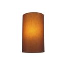Ver imagem 1 de Arandela Meia Cana Vivare Md-2031 Cúpula em Tecido 30/18x16cm - Bivolt - Palha - 110V/220V