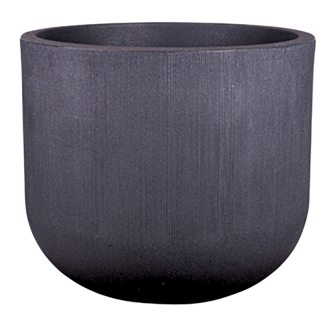 Vaso Fringe Cilíndrico 36 (20l) Cor Chumbo Japi