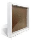 Ver imagem 1 de Moldura Quadro Cofre Porta Objetos 3cm 25x25cm