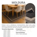 Ver imagem 5 de Tapete Sala / Quarto Antiderrapante Moldura - Cor Bege/chumbo 77 - 300 X 400 Cm - J Serrano