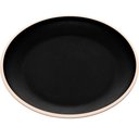 Ver imagem 1 de Jogo 12 Pratos Pretos Sushi 26cm Melamina Wolff Class Sashimi Petisqueira Redonda
