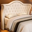 Ver imagem 1 de Cabeceira para Cama Box Casal 160cm Dorian Bouclé Off White - Sallar Home