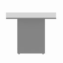 Ver imagem 4 de Mesa de Reunião Executiva Pé Painel MDP 200cm Cinza F5 Office