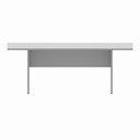 Ver imagem 6 de Mesa de Reunião Executiva Pé Painel MDP 200cm Cinza F5 Office