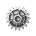 Ver imagem 1 de Engrenagem Z-18 Aluminio Jateado P10514 Ppa