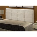 Ver imagem 2 de Cabeceira Casal Queen Cama Box 160 cm London Bege - JS Móveis