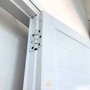 Ver imagem 6 de Porta Lambril Duplo sem Vidro Alumínio Branco - Linha Premium - 210cm - 70cm - Esquerdo