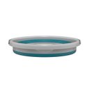 Ver imagem 3 de Balde Retrátil Flash Limp de Silicone Dobrável Plástico Verde Flexível 10 Litros