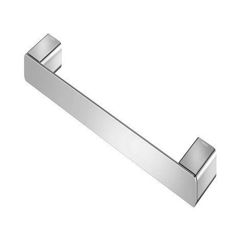 Porta Toalhas de Rosto Bastão Flat 30cm Cromado Docol