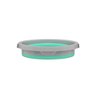 Balde Retrátil Flash Limp de Silicone Dobrável Plástico Verde Flexível 5 Litros - 3