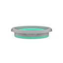 Ver imagem 3 de Balde Retrátil Flash Limp de Silicone Dobrável Plástico Verde Flexível 5 Litros