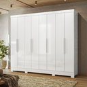 Ver imagem 1 de Guarda-roupa Casal 8 Portas 4 Gavetas Diplomata Moval