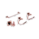 Ver imagem 6 de Kit Acessórios de Banheiro Lavabo 4 Peças Rose Gold Luxo Ikab06