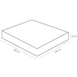 Colchão King Molas Ensacadas Pillow Viscoelástico 193x203 Freedom Branco Cinza - Ortobom - 3