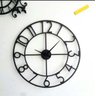 Relógio de Parede Moderno Madeira Preto 50 cm - 2