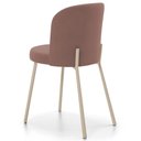Ver imagem 7 de Kit 02 Cadeiras para Sala de Jantar Cozinha Estofada Gavi Arena L02 Suede Rosê - Lyam Decor