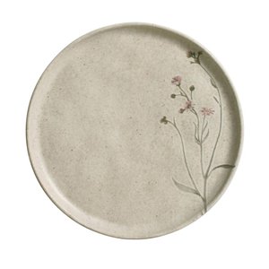 CONJUNTO C/ 6 PRATOS DE SOBREMESA BIO STONEWARE CAMPESTRE Ø 21,5cm