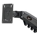 Ver imagem 2 de Suporte Ergonômico Articulado de Mesa, Elg, F160n, para 2 Monitores, Pistão a Gás, até 9kg, Grafite