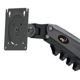 Suporte Ergonômico Articulado de Mesa, Elg, F160n, para 2 Monitores, Pistão a Gás, até 9kg, Grafite - 2