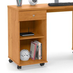 Mesa para Computador 125cm Gaveta Million Patrimar Cinamomo - 2