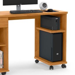 Mesa para Computador 125cm Gaveta Million Patrimar Cinamomo - 3