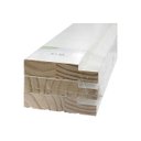 Ver imagem 2 de Porta Lisa Fundo Branco 210x72 Desmontada Completa Bat Pinus 12cm