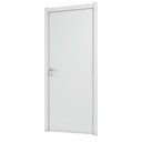 Ver imagem 1 de Porta Lisa Fundo Branco 210x72 Desmontada Completa Bat Pinus 12cm