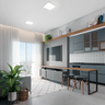 Painel Plafon Led Embutir Quadrado 24w 3000k Bivolt - 6