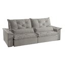 Ver imagem 2 de Sofá Melt 02 Módulos de 90cm Br 25cm Meu Sofá Online A230 Linho Cinza