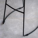 Ver imagem 6 de Kit 4 Banquetas Altas para Cozinha Estilo Industrial Aura D09 Peroba - Mpozenato