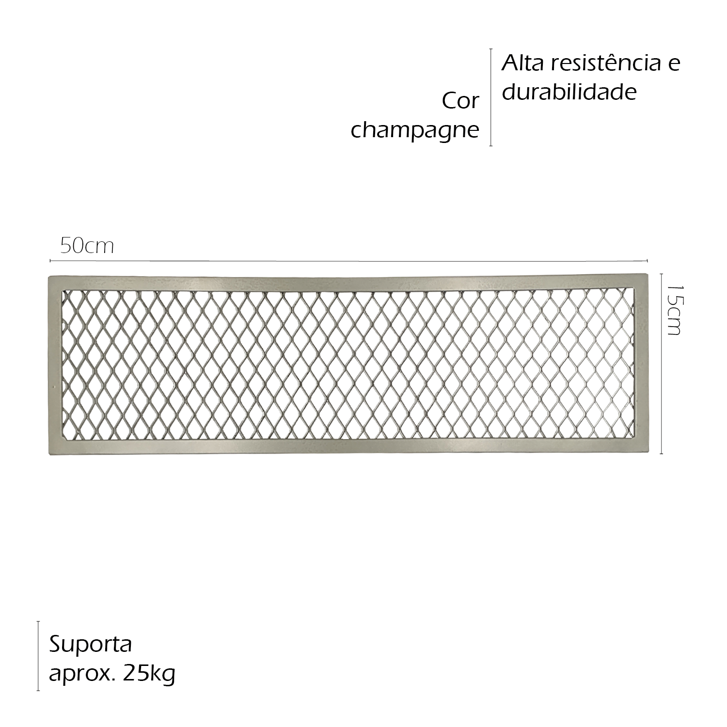 2 Prateleiras para Cozinha com Aramado Design Paris Exclusiva - 8