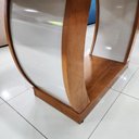 Ver imagem 2 de Sala de Jantar Mel 6 Lugares Tampo MDF com Vidro Off-White Bom Pastor Móveis