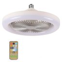 Ver imagem 1 de Elegância e Conforto Ventilador de Teto Led Controle Remoto E27