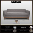 Ver imagem 3 de Sofá 2 Lugares Pé de Madeira Moderno Minimalista Confortável Ulisses
