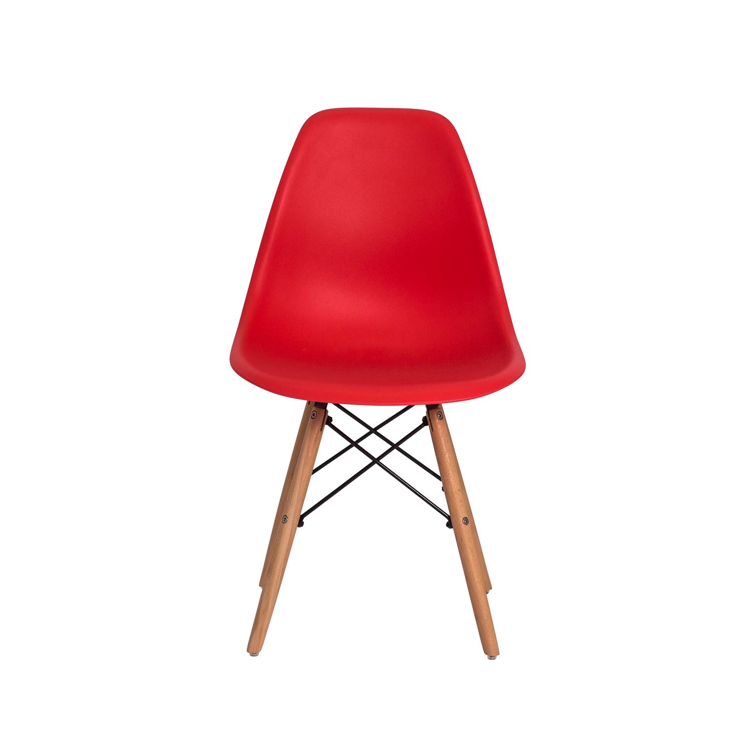 Kit 4 Cadeiras Eames Eiffel - Vermelho - 3