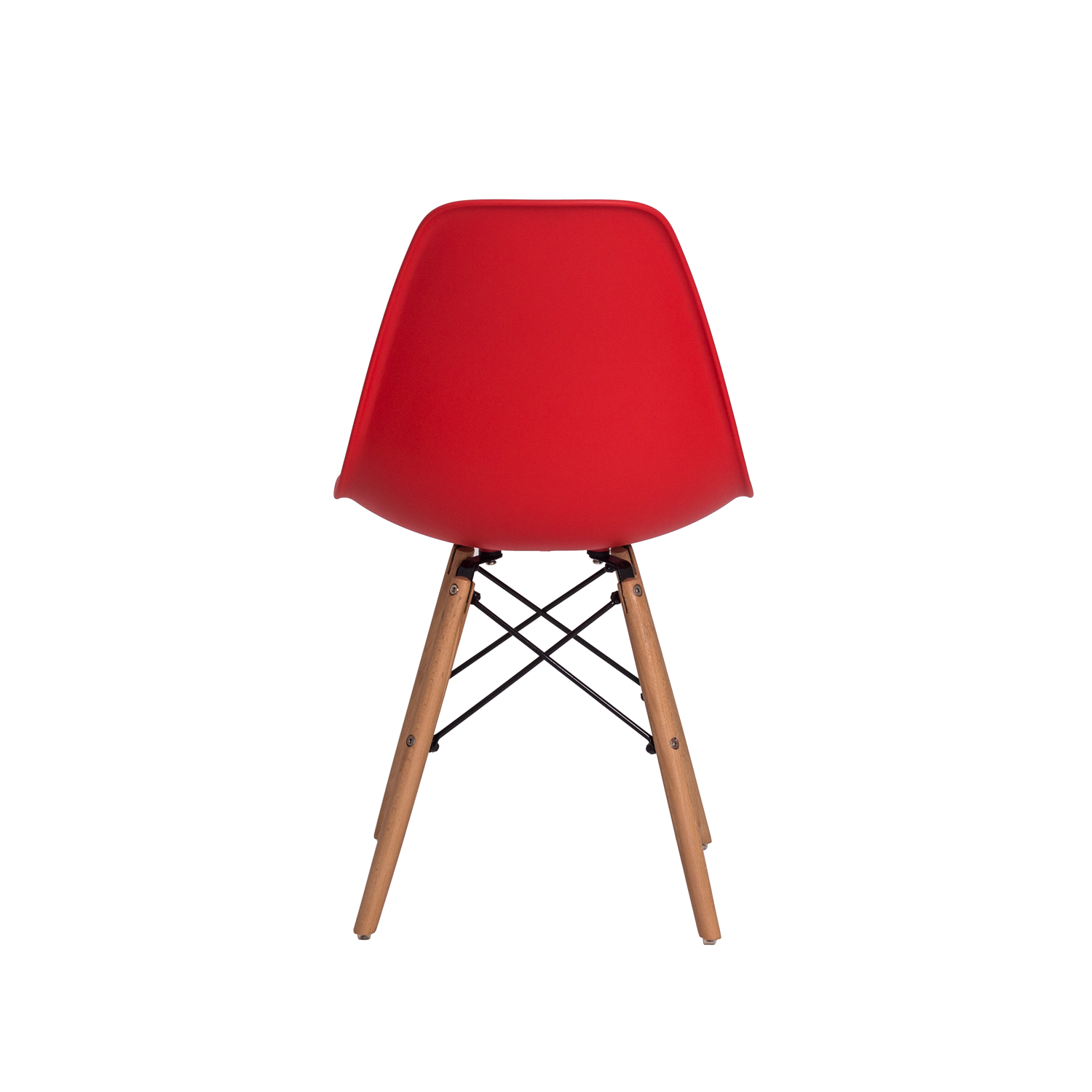Kit 4 Cadeiras Eames Eiffel - Vermelho - 5