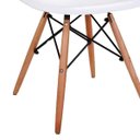 Ver imagem 3 de Kit 4 Cadeiras Eames Eiffel - Branca