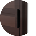 Ver imagem 4 de Portinha para Abrigo D'Agua/Gas 60 x 80 Plus 1F c/Ventil.Marrom Corten Brimak