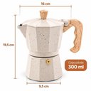 Ver imagem 4 de Cafeteira Verona Vanilla 6 Xícaras 300ml Brinox